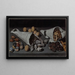 Nature morte con frutta secca - Francisco de Burgos Mantilla — quadro incorniciato alla parete