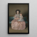 Comtesse d'Altamira e sua figlia María Agustina - Francisco de Goya — quadro incorniciato alla parete