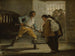 Le Maragato minaccia il fratello Pedro de Zaldivia con la sua arma - Francisco de Goya — vista dell’opera
