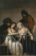 Majas sur un balcon - Francisco de Goya — vista dell’opera