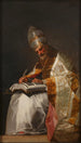 San Gregorio Magno Papa - Francisco de Goya — vista dell’opera