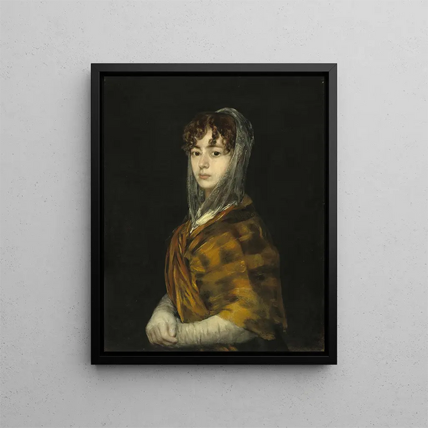 Mme Sabasa García - Francisco de Goya — quadro incorniciato alla parete