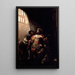 Saint Herménégilde en prison - Francisco de Goya — quadro incorniciato alla parete