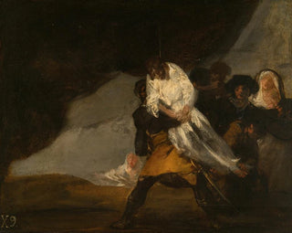 Il monaco impiccato - Francisco de Goya — vista dell’opera