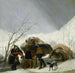 Scène d'inverno - Francisco de Goya — vista dell’opera
