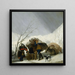 Scène d'inverno - Francisco de Goya — quadro incorniciato alla parete