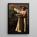 San Girolamo - Francisco de Zurbarán — quadro incorniciato alla parete