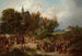 Fête de l'église à la campagne - Franciszek Kostrzewski — vista dell’opera