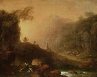 Franciszek Ksawery Lampi - Romantic landscape.webp
