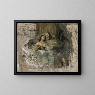 Franciszek murko - Kazimierz and Esterka.webp