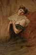 Portrait d'une jeune femme - Franciszek Żmurko — vista dell’opera