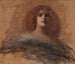 Donna dai capelli rossi - Franciszek Żmurko — vista dell’opera