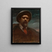 Autoritratto - Franciszek Żmurko — quadro incorniciato alla parete