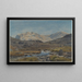 Paesaggio montano - François-Louis Français — quadro incorniciato alla parete