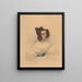 Thérèse Contessa Gamba-Guicioli - François Théodore Rochard — quadro incorniciato alla parete