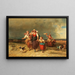 Prima della pioggia - François Verheyden — quadro incorniciato alla parete