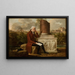 Ritratto di Ksawery Brzostowski 1739-1827 - François-Xavier Fabre — quadro incorniciato alla parete