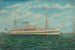 Le Marama, nave ospedale neozelandese al largo delle Aguille, isola di Wight, Manica - Frank Barnes — vista dell’opera
