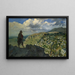 Brigand in guardia nelle montagne - Frank Buchser — quadro incorniciato alla parete