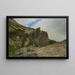 gregge nelle Alpi - Frank Buchser — quadro incorniciato alla parete