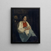 Fille d'Oberhasli - Frank Buchser — quadro incorniciato alla parete
