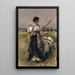 Faucheur et moissonneur - Frank Buchser — quadro incorniciato alla parete