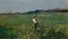 Faucheur dans un pré fleuri - Frank Buchser — vista dell’opera