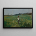 Faucheur dans un pré fleuri - Frank Buchser — quadro incorniciato alla parete