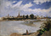 Vista di Siviglia attraverso il Guadalquivir - Frank Buchser — vista dell’opera