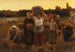 Donne bretoni alla fine del giorno - Frank C Penfold — vista dell’opera