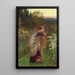 La Plante Sensible - Frank Dicksee — quadro incorniciato alla parete