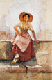Jeune Fille di Firenze - Frank Duveneck — vista dell’opera