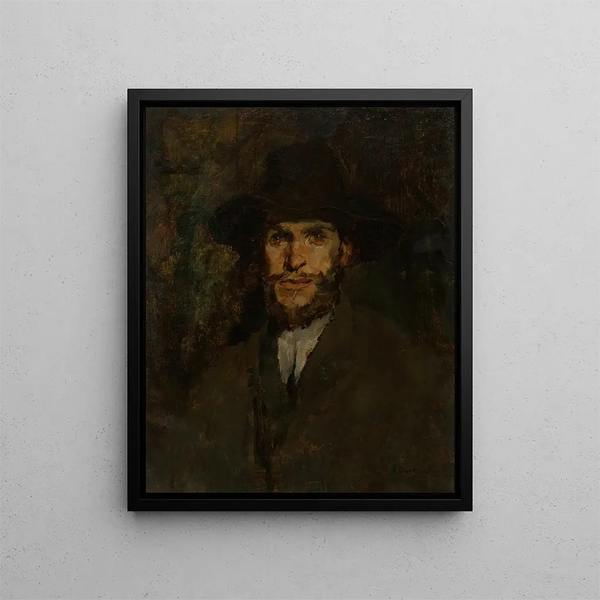 J. Frank Currier 1843-1909 - Frank Duveneck — quadro incorniciato alla parete
