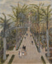 L'allée des palmiers - Frank E. Case — vista dell’opera