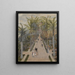 L'allée des palmiers - Frank E. Case — quadro incorniciato alla parete