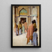 Donne vicino alle scale no I - Frank Edwin Scott — quadro incorniciato alla parete