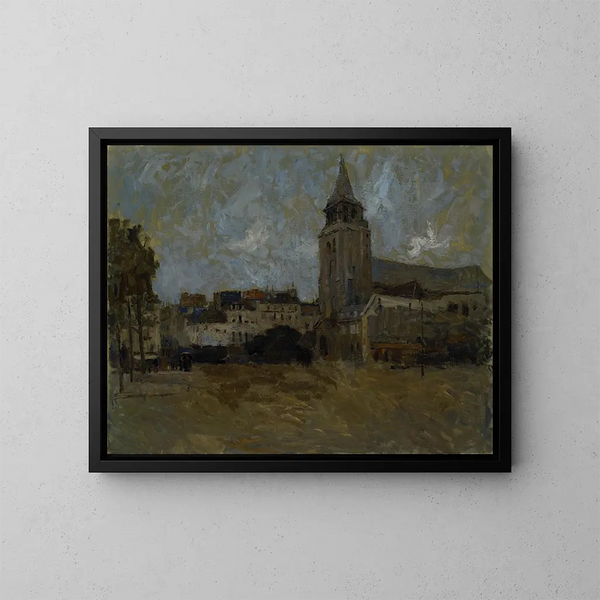 Place Saint-Germain-des-Prés - Frank Edwin Scott — quadro incorniciato alla parete