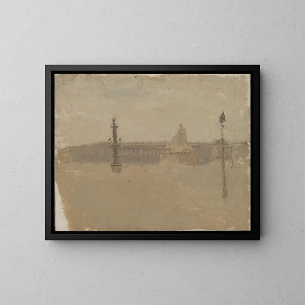 Place de la Concorde n° V - Frank Edwin Scott — quadro incorniciato alla parete