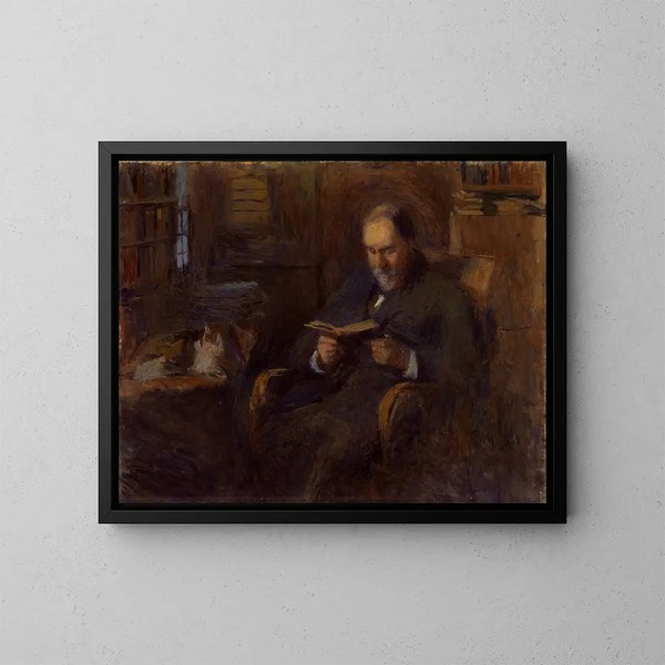 Ritratto di Sanford Saltus di New York - Frank Edwin Scott — quadro incorniciato alla parete