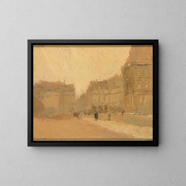 Rue des Pyramides - Frank Edwin Scott — quadro incorniciato alla parete