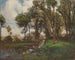 Figures che si bagnano in un ruscello - Frank Hutton Shill — vista dell’opera