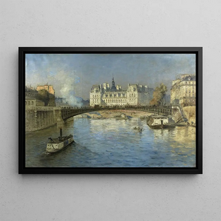 Frank Myers Boggs - Paris la Seine et lHtel de Ville.webp