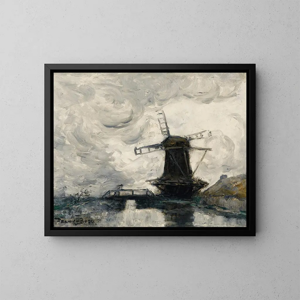 Le Moulin - Frank Myers Boggs — quadro incorniciato alla parete