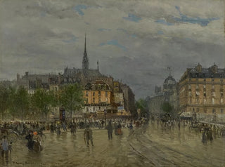 Vista di Parigi - Frank Myers Boggs — vista dell’opera