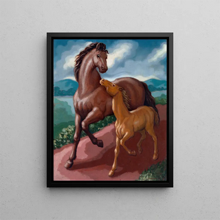 Frank Stamato - Filly and Colt.webp