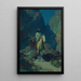 Clair de Lune dans le Canyon - Frank Tenney Johnson — quadro incorniciato alla parete