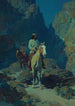 Clair de Lune dans le Canyon - Frank Tenney Johnson — vista dell’opera