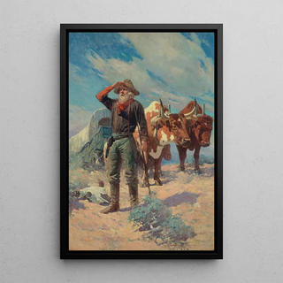 Frank Tenney Johnson - The Prospector.webp