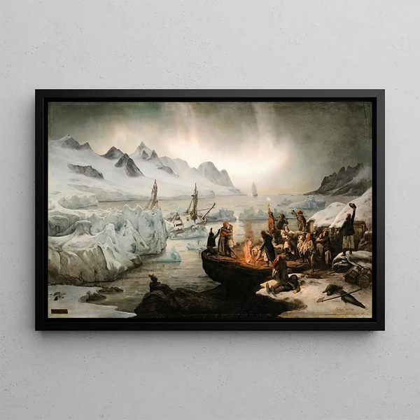 FranoisAuguste Biard - Shipwreck Victims On Icefloe.webp