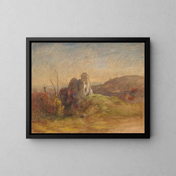 Paesaggio - François-Auguste Ravier — quadro incorniciato alla parete